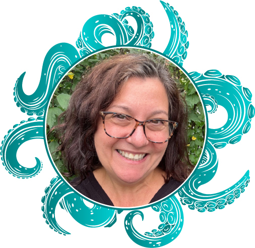 April Shewan, owner of The Organized Octopus